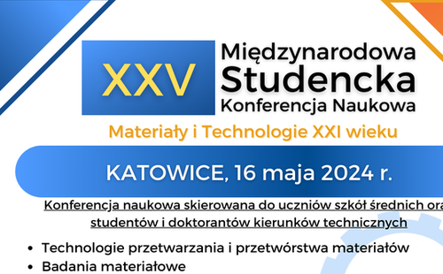 XXV Międzynarodowa Studencka Konferencja Naukowa